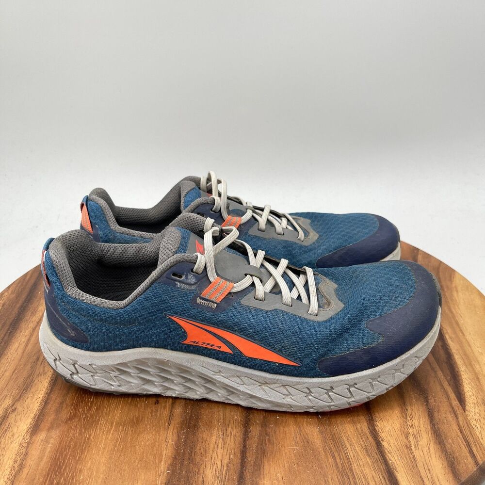 Altra Outroad 3 Shoes Mens Size 9 Blue Trail Running Comfort Walking Hiking